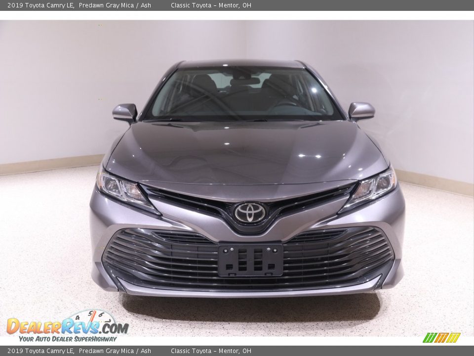 2019 Toyota Camry LE Predawn Gray Mica / Ash Photo #2