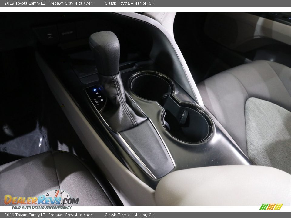 2019 Toyota Camry LE Predawn Gray Mica / Ash Photo #13