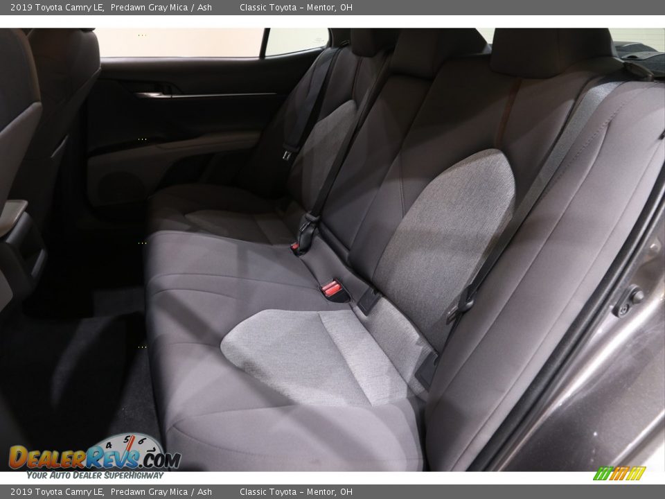 2019 Toyota Camry LE Predawn Gray Mica / Ash Photo #16