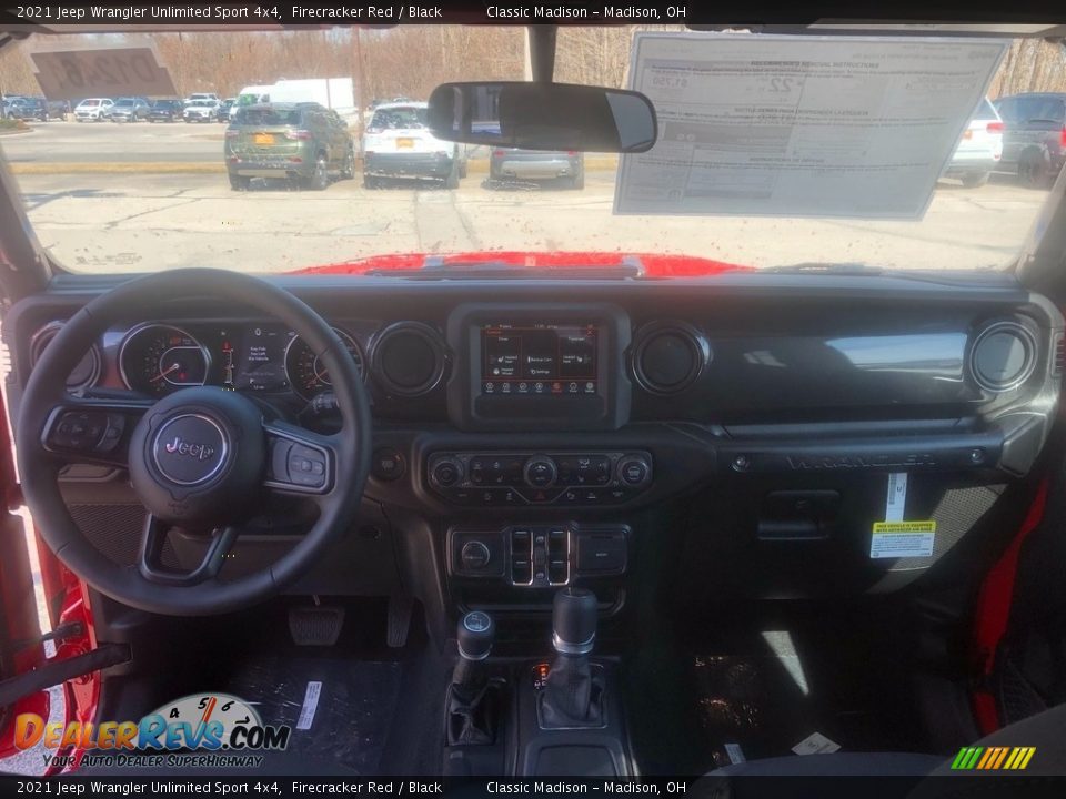 2021 Jeep Wrangler Unlimited Sport 4x4 Firecracker Red / Black Photo #4