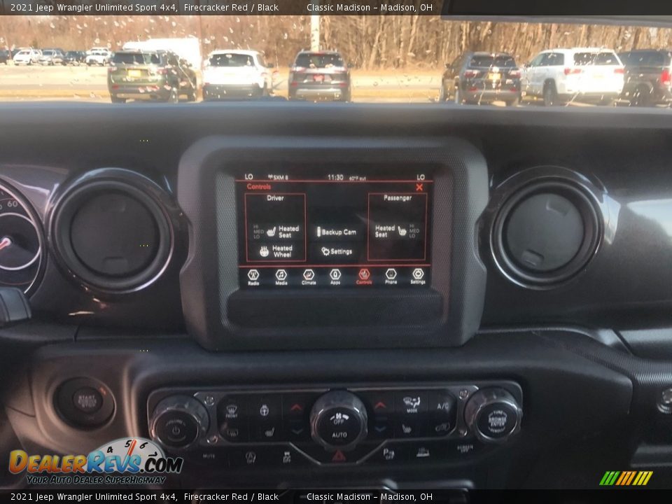 2021 Jeep Wrangler Unlimited Sport 4x4 Firecracker Red / Black Photo #6
