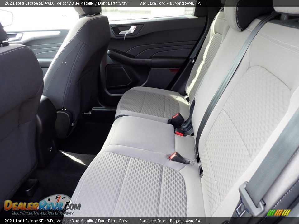 2021 Ford Escape SE 4WD Velocity Blue Metallic / Dark Earth Gray Photo #11