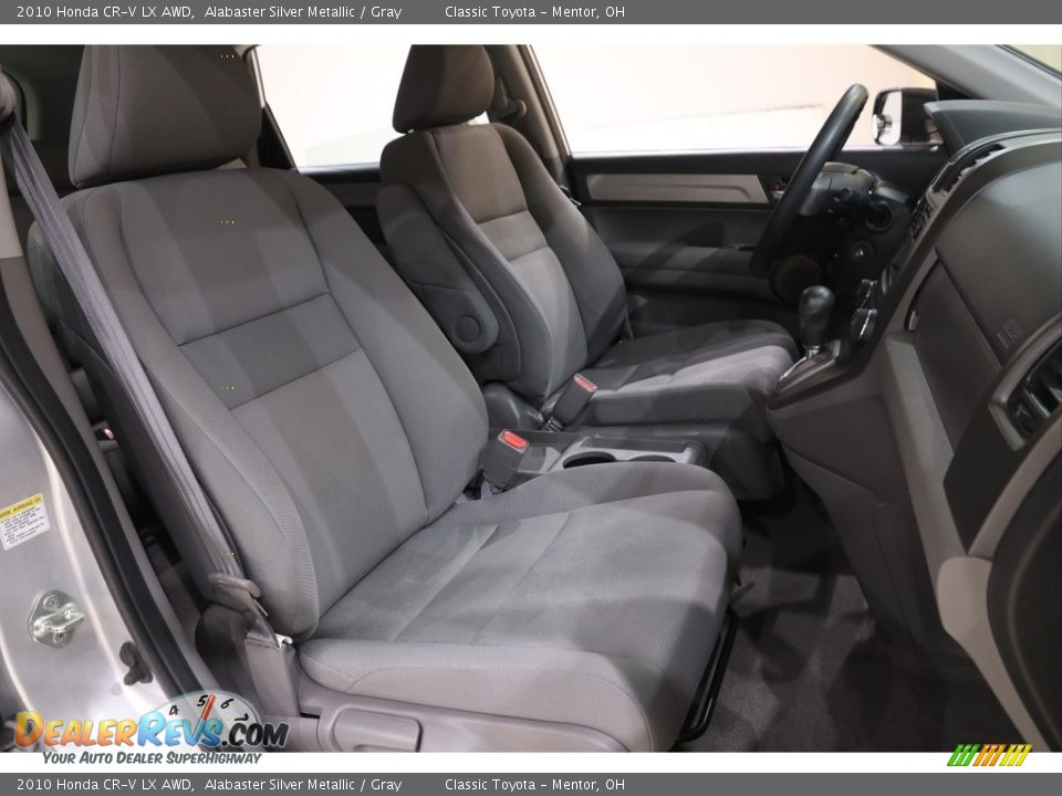 2010 Honda CR-V LX AWD Alabaster Silver Metallic / Gray Photo #11