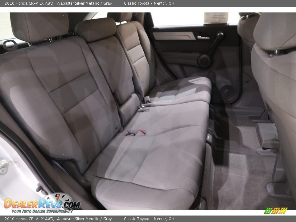 2010 Honda CR-V LX AWD Alabaster Silver Metallic / Gray Photo #12