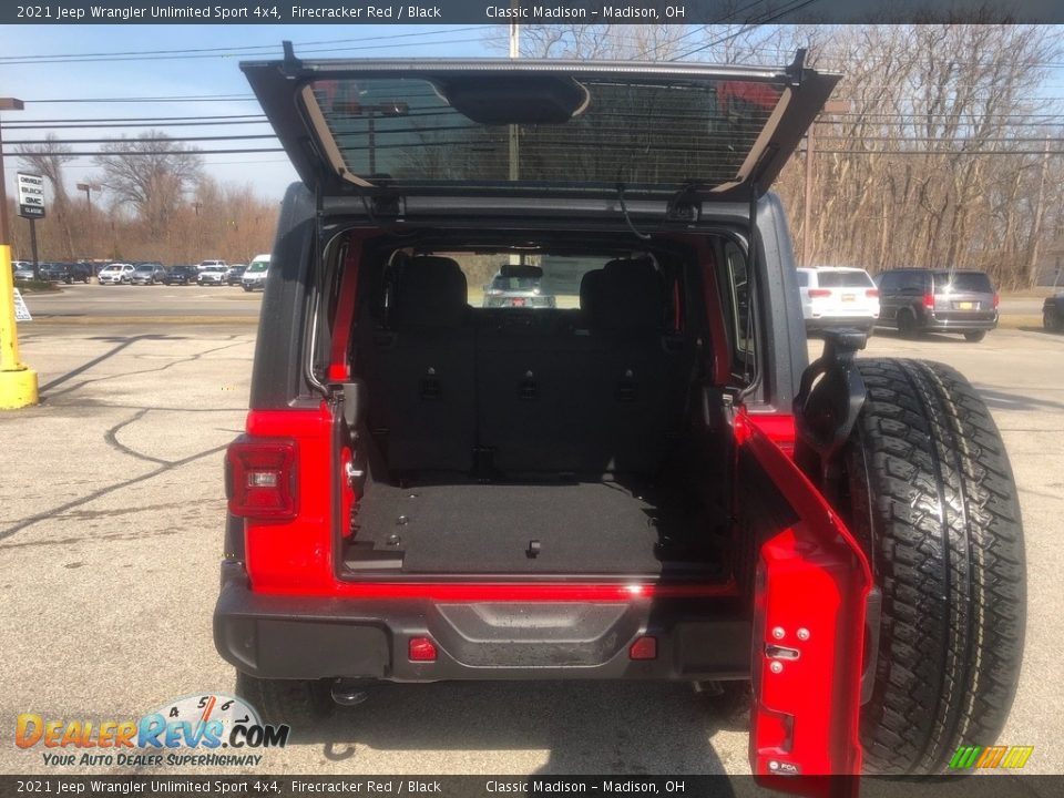 2021 Jeep Wrangler Unlimited Sport 4x4 Firecracker Red / Black Photo #12