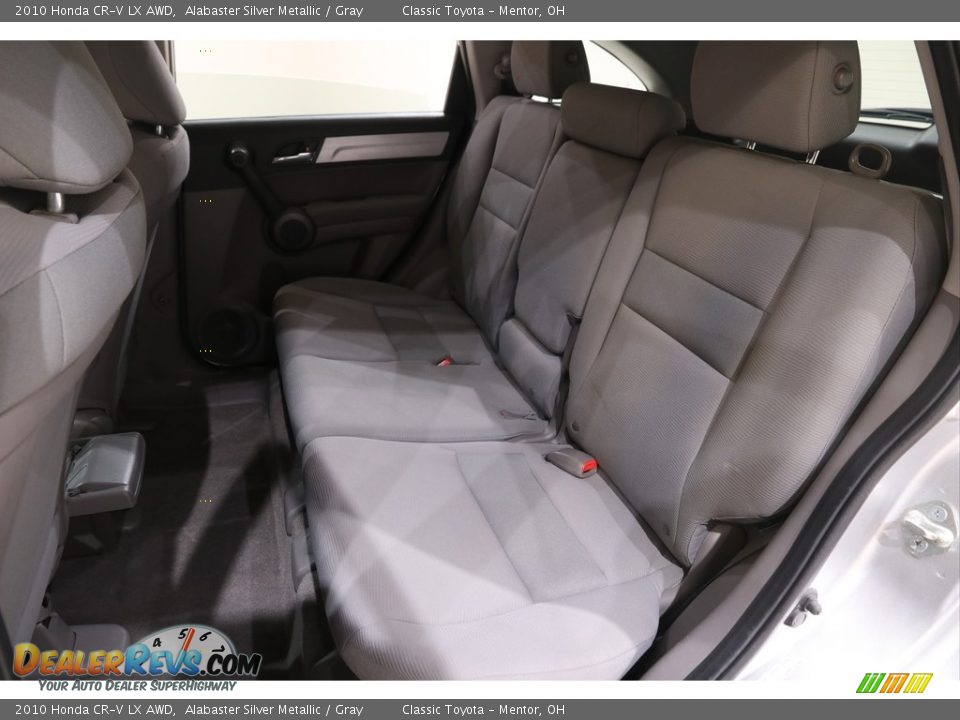 2010 Honda CR-V LX AWD Alabaster Silver Metallic / Gray Photo #13