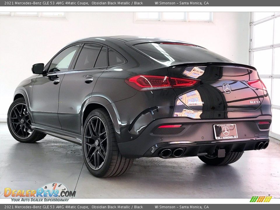 2021 Mercedes-Benz GLE 53 AMG 4Matic Coupe Obsidian Black Metallic / Black Photo #2