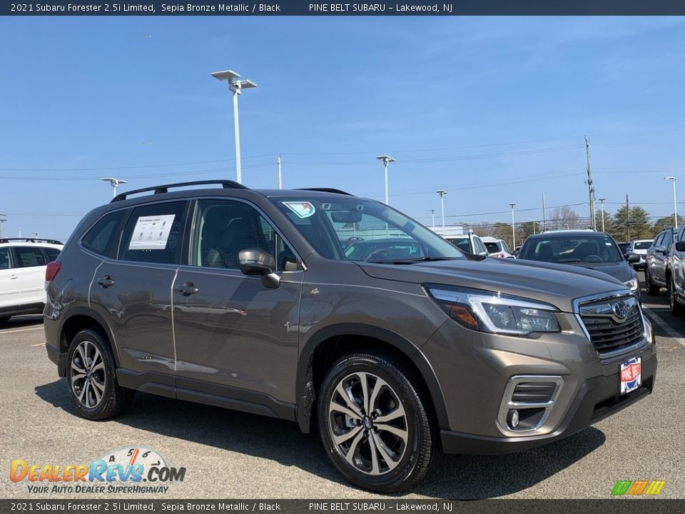 2021 Subaru Forester 2.5i Limited Sepia Bronze Metallic / Black Photo #1