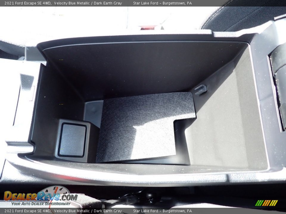 2021 Ford Escape SE 4WD Velocity Blue Metallic / Dark Earth Gray Photo #17