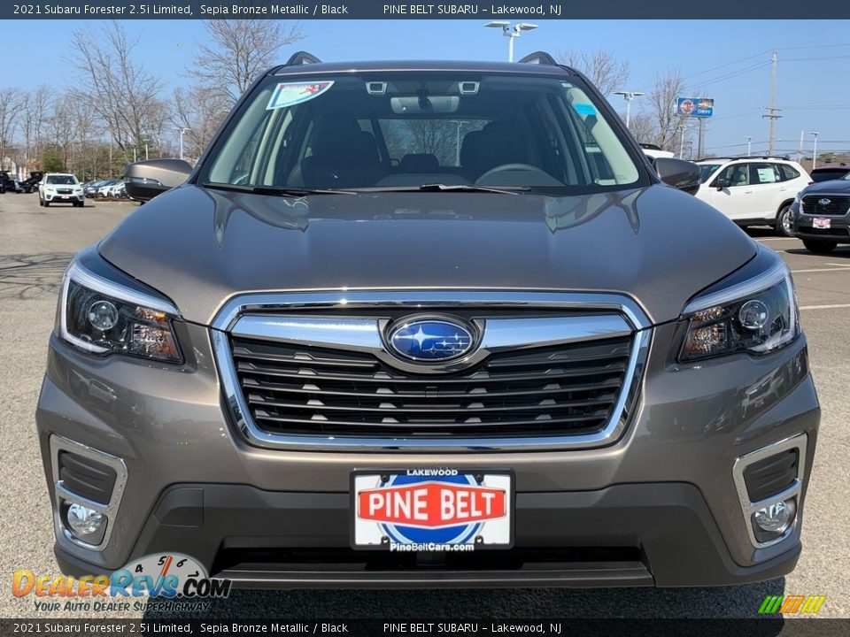 2021 Subaru Forester 2.5i Limited Sepia Bronze Metallic / Black Photo #3