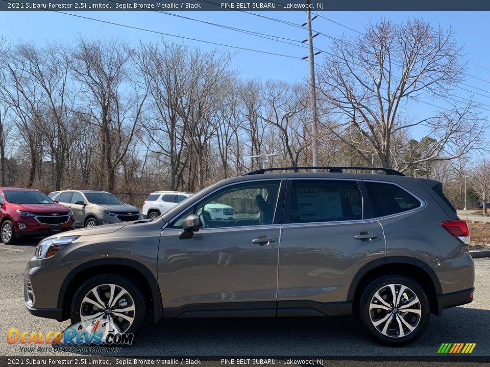 2021 Subaru Forester 2.5i Limited Sepia Bronze Metallic / Black Photo #4