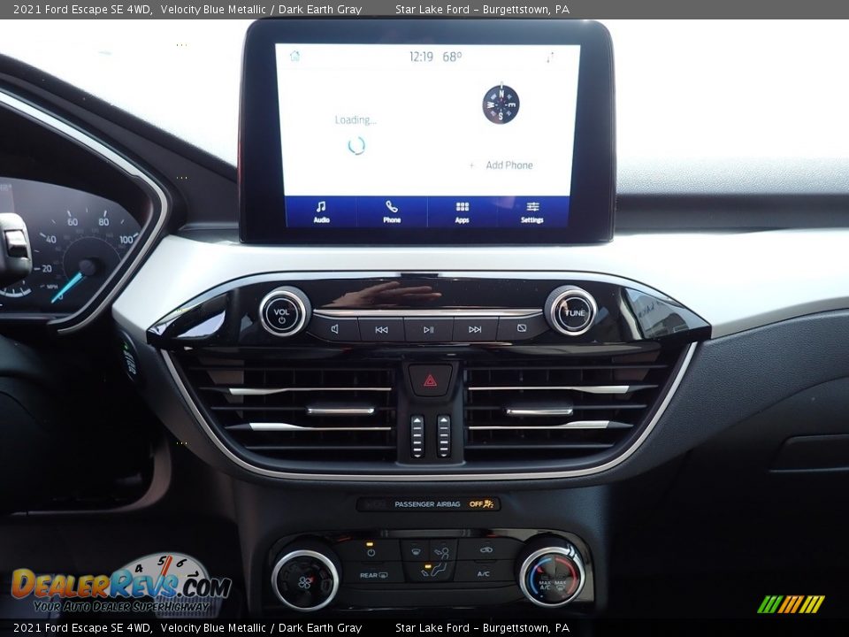 2021 Ford Escape SE 4WD Velocity Blue Metallic / Dark Earth Gray Photo #20