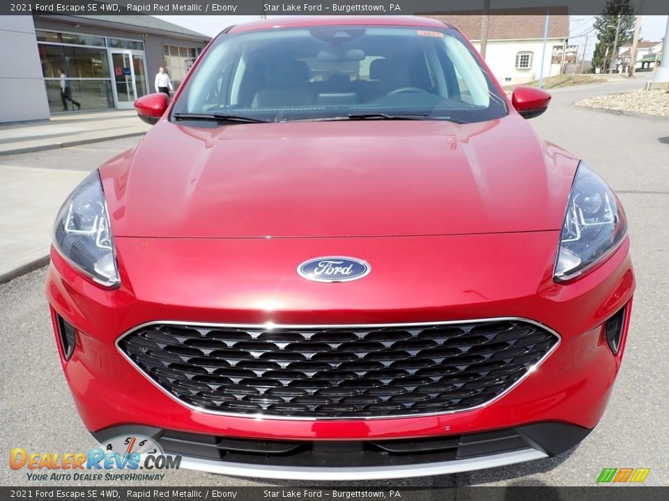 2021 Ford Escape SE 4WD Rapid Red Metallic / Ebony Photo #9