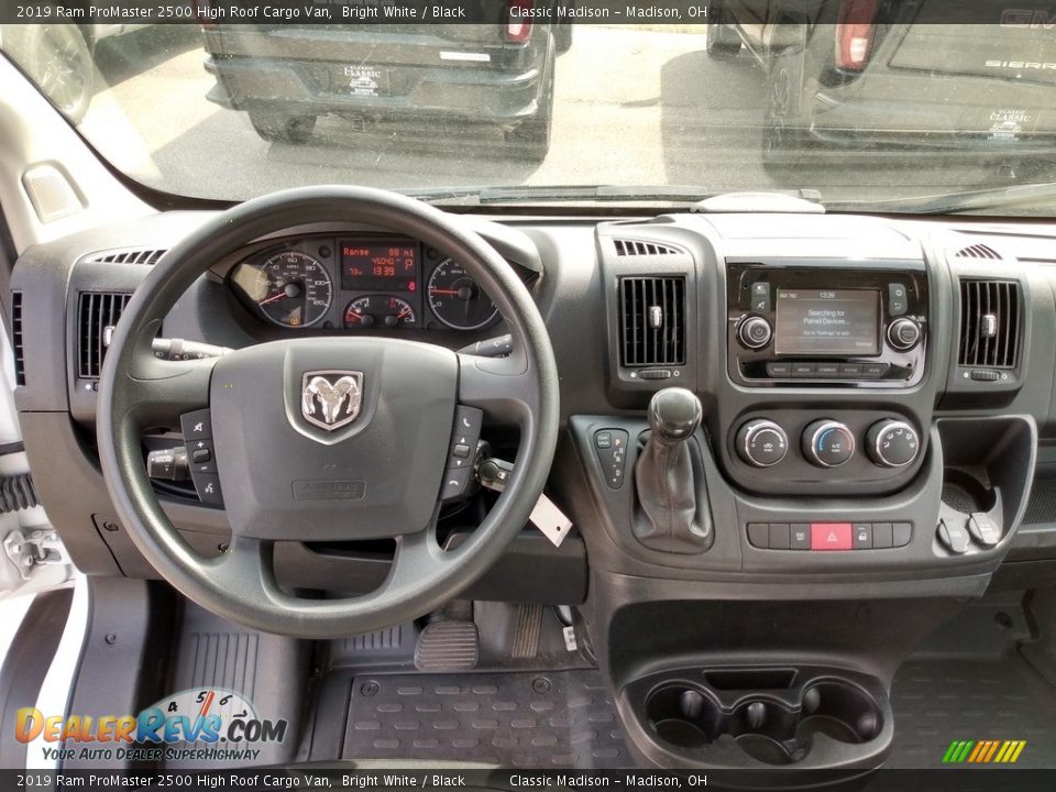 2019 Ram ProMaster 2500 High Roof Cargo Van Bright White / Black Photo #3
