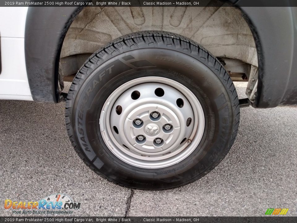 2019 Ram ProMaster 2500 High Roof Cargo Van Bright White / Black Photo #9