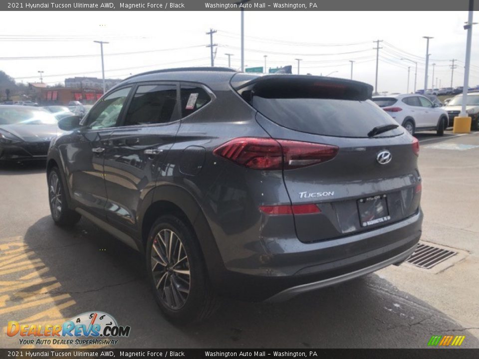 2021 Hyundai Tucson Ulitimate AWD Magnetic Force / Black Photo #3