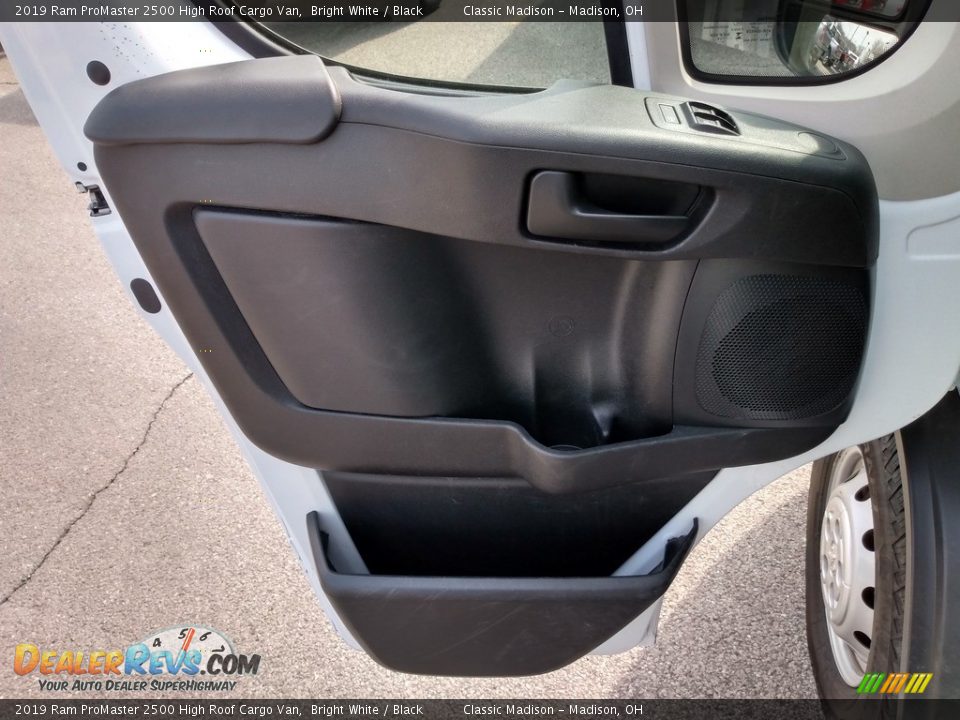 2019 Ram ProMaster 2500 High Roof Cargo Van Bright White / Black Photo #10