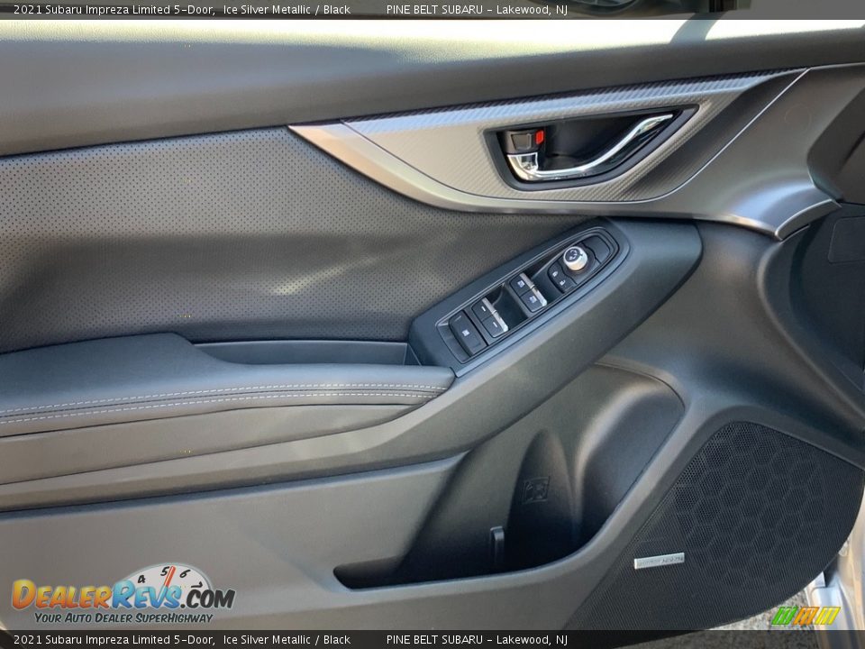 2021 Subaru Impreza Limited 5-Door Ice Silver Metallic / Black Photo #13