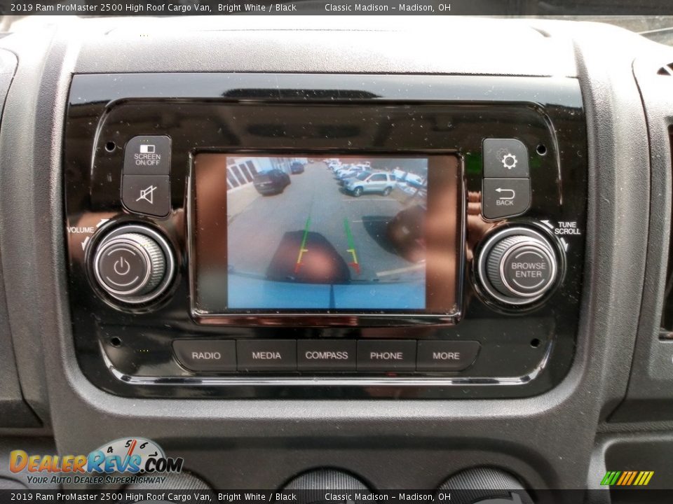 2019 Ram ProMaster 2500 High Roof Cargo Van Bright White / Black Photo #14