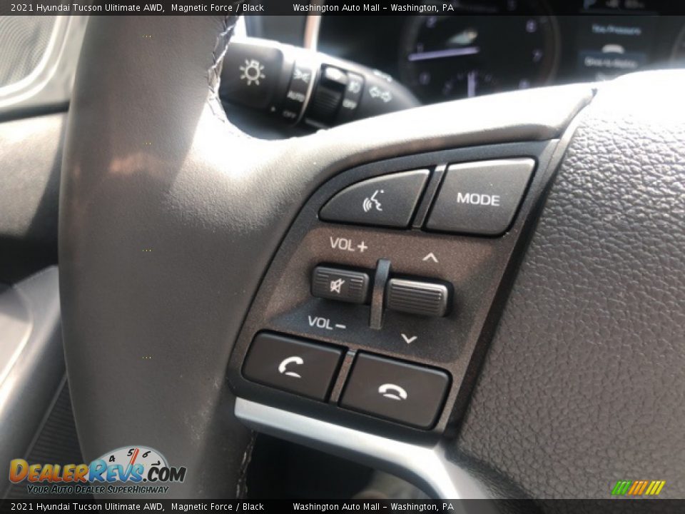 2021 Hyundai Tucson Ulitimate AWD Steering Wheel Photo #11