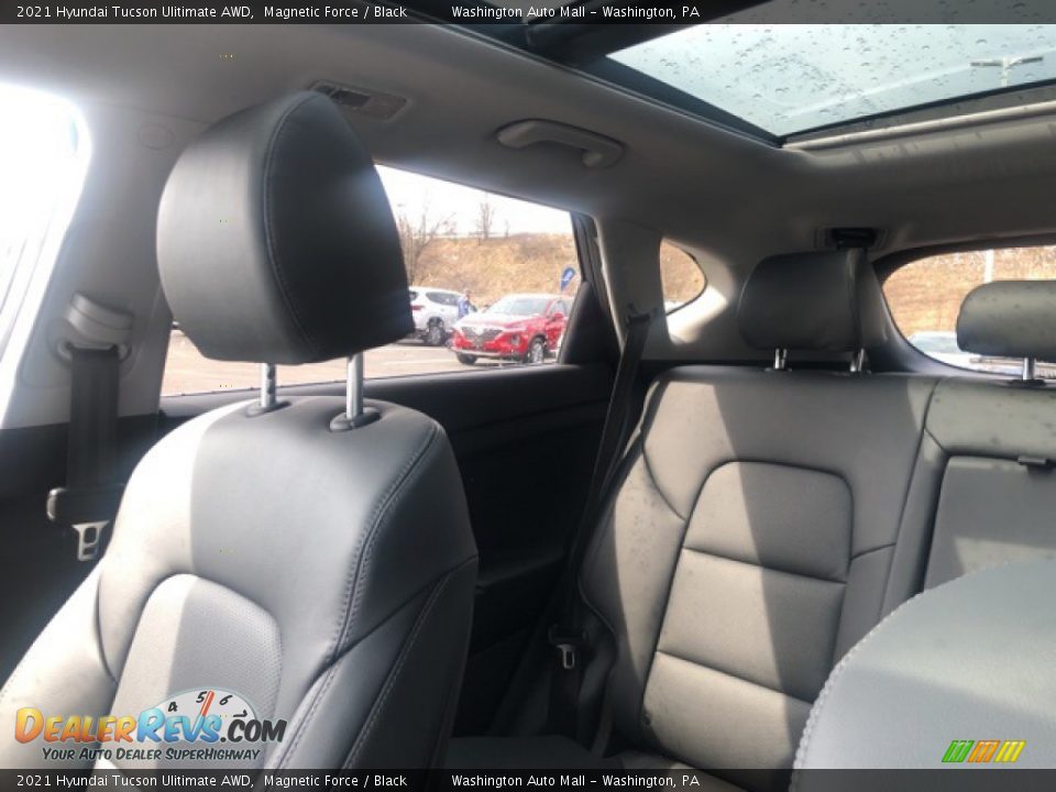 2021 Hyundai Tucson Ulitimate AWD Magnetic Force / Black Photo #16