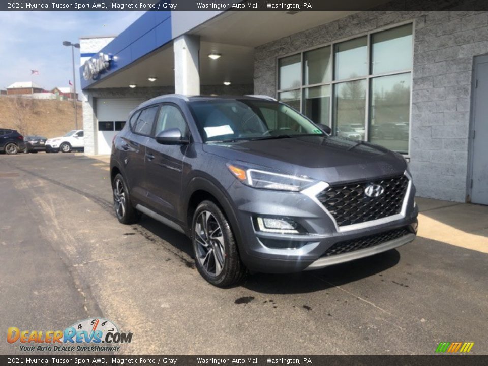 2021 Hyundai Tucson Sport AWD Magnetic Force / Gray Photo #1