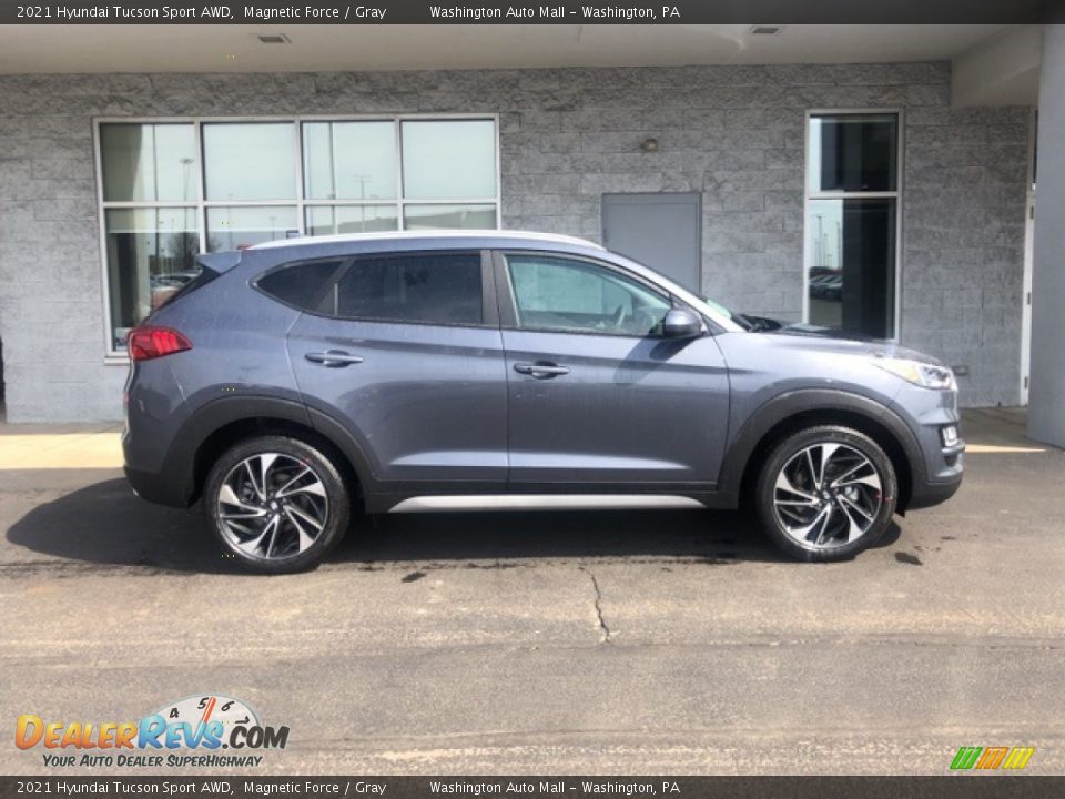 2021 Hyundai Tucson Sport AWD Magnetic Force / Gray Photo #2