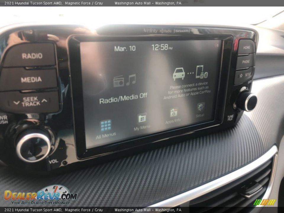 2021 Hyundai Tucson Sport AWD Magnetic Force / Gray Photo #7