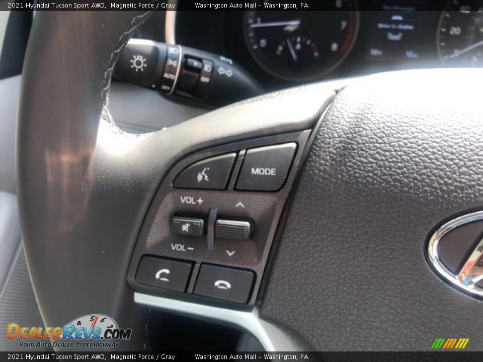 2021 Hyundai Tucson Sport AWD Magnetic Force / Gray Photo #11