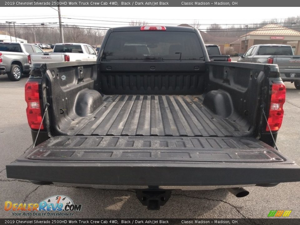 2019 Chevrolet Silverado 2500HD Work Truck Crew Cab 4WD Black / Dark Ash/Jet Black Photo #8