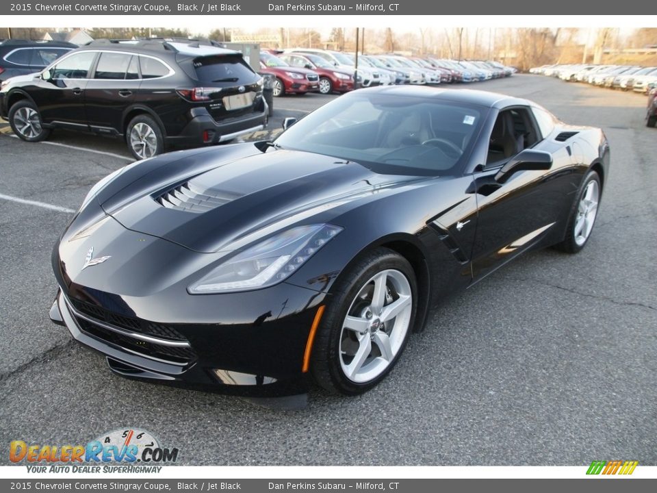 2015 Chevrolet Corvette Stingray Coupe Black / Jet Black Photo #1