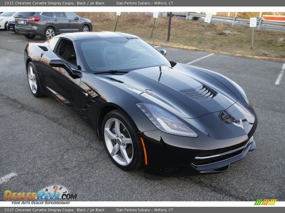 2015 Chevrolet Corvette Stingray Coupe Black / Jet Black Photo #3