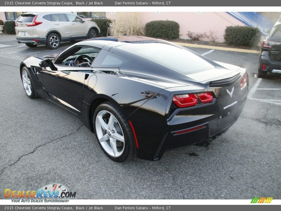 2015 Chevrolet Corvette Stingray Coupe Black / Jet Black Photo #7