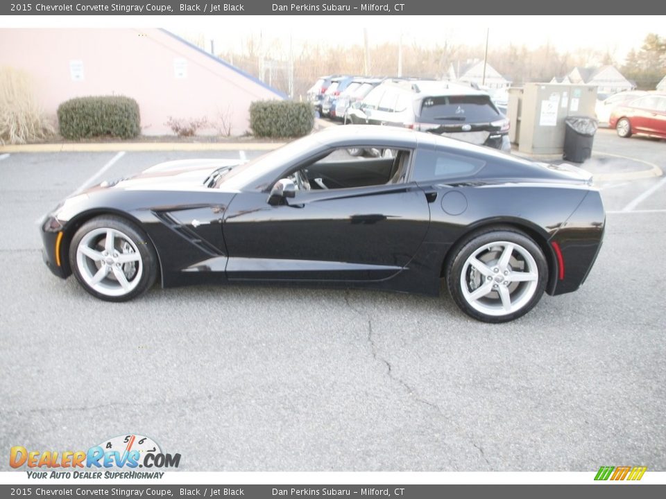 2015 Chevrolet Corvette Stingray Coupe Black / Jet Black Photo #8