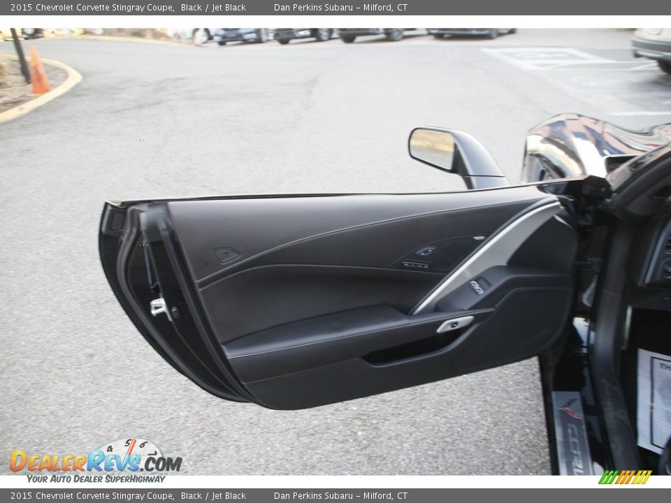 2015 Chevrolet Corvette Stingray Coupe Black / Jet Black Photo #9