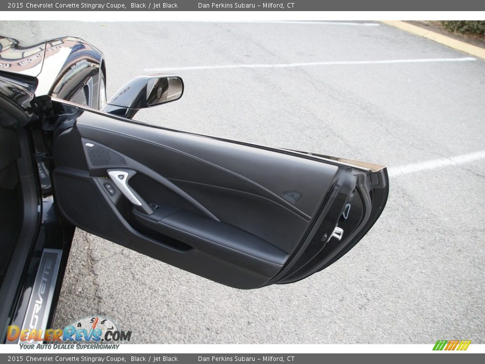 2015 Chevrolet Corvette Stingray Coupe Black / Jet Black Photo #14
