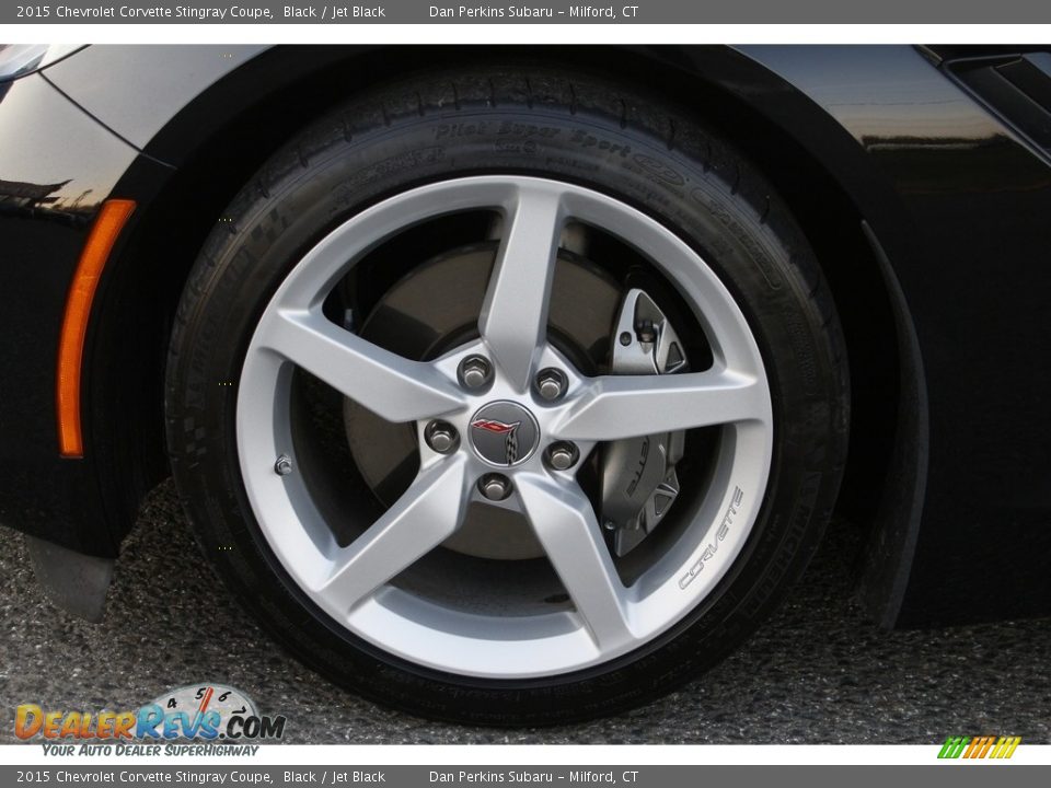 2015 Chevrolet Corvette Stingray Coupe Black / Jet Black Photo #20