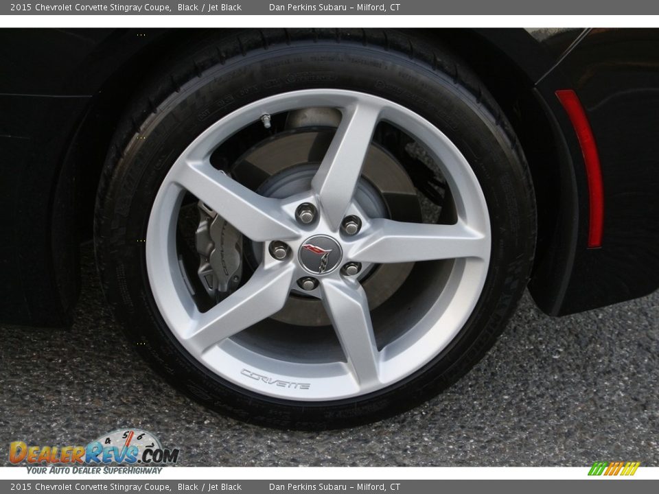 2015 Chevrolet Corvette Stingray Coupe Black / Jet Black Photo #22