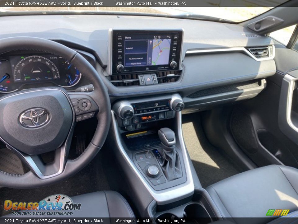 2021 Toyota RAV4 XSE AWD Hybrid Blueprint / Black Photo #3