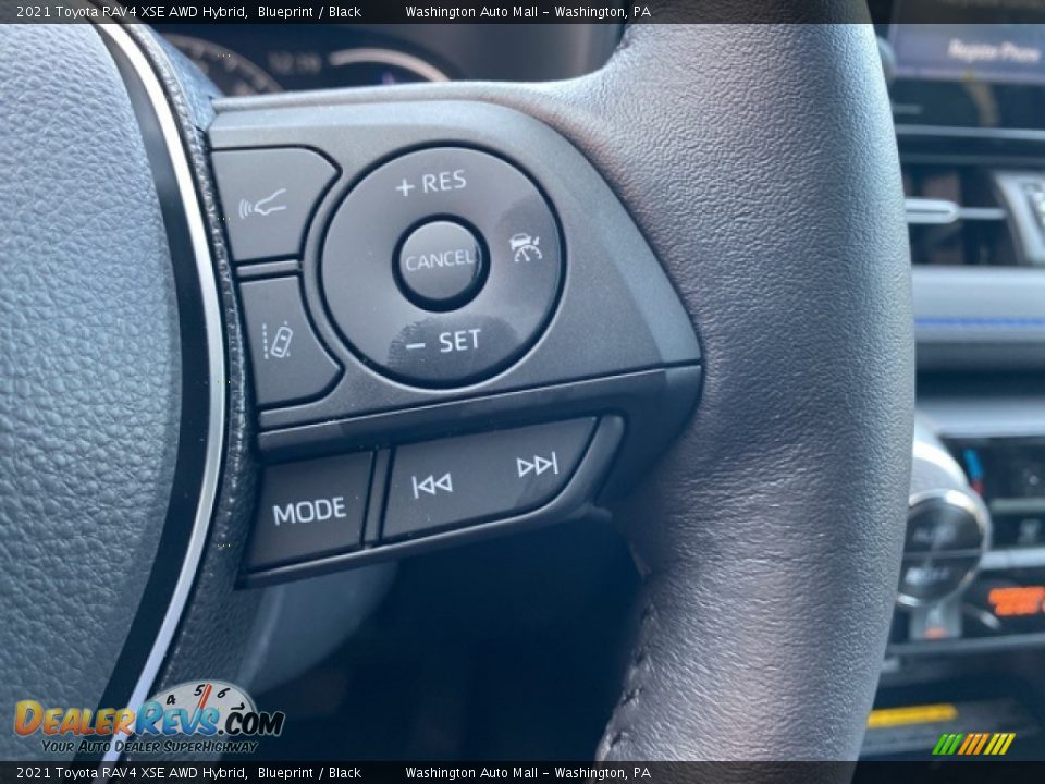 2021 Toyota RAV4 XSE AWD Hybrid Blueprint / Black Photo #7
