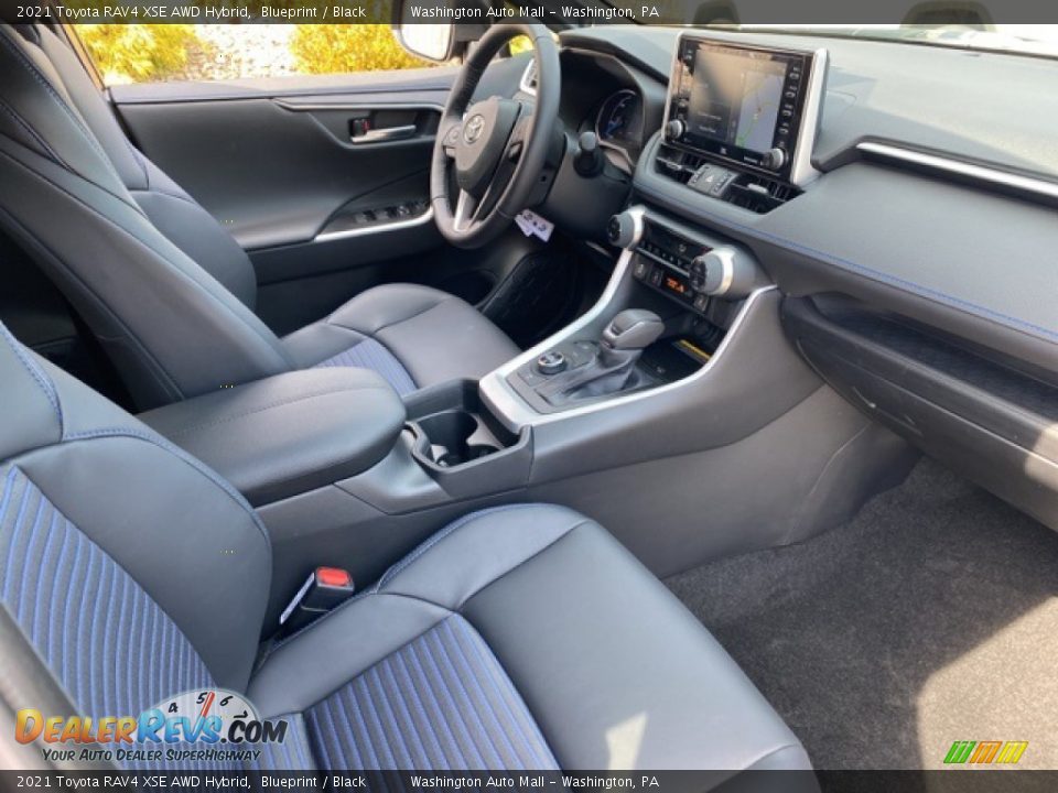 2021 Toyota RAV4 XSE AWD Hybrid Blueprint / Black Photo #11