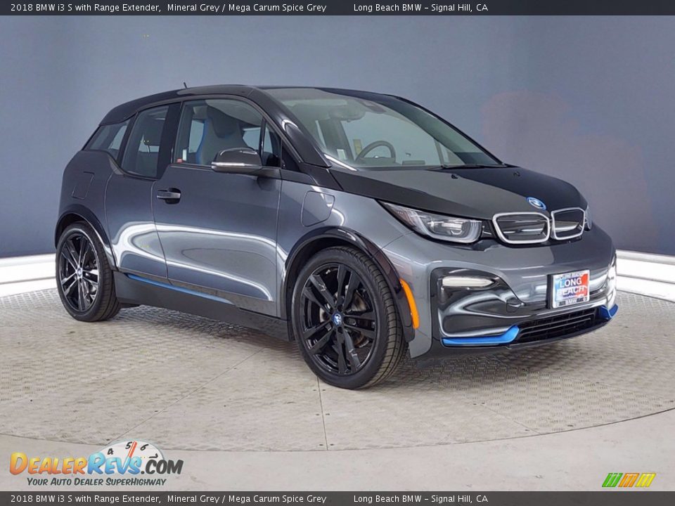 2018 BMW i3 S with Range Extender Mineral Grey / Mega Carum Spice Grey Photo #1