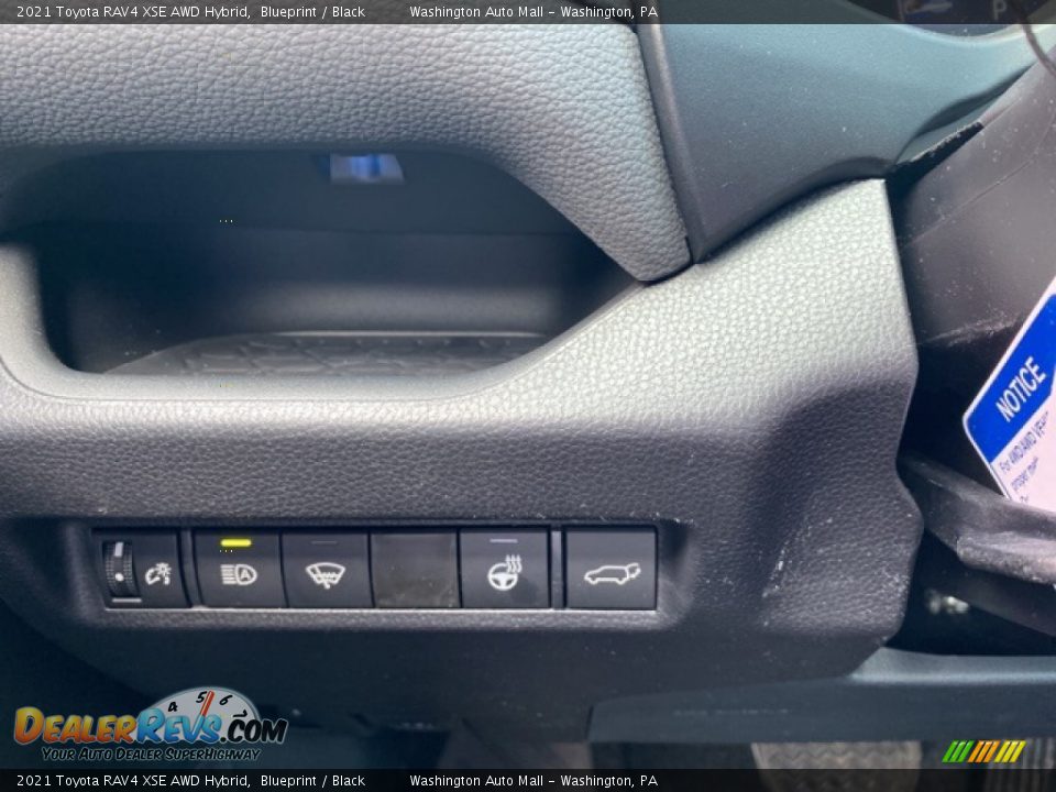 2021 Toyota RAV4 XSE AWD Hybrid Blueprint / Black Photo #21