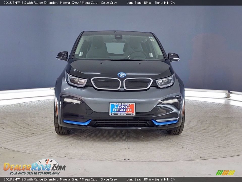 2018 BMW i3 S with Range Extender Mineral Grey / Mega Carum Spice Grey Photo #2