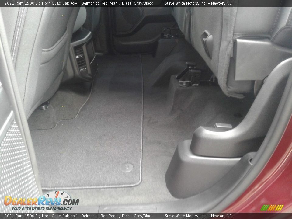 2021 Ram 1500 Big Horn Quad Cab 4x4 Delmonico Red Pearl / Diesel Gray/Black Photo #15