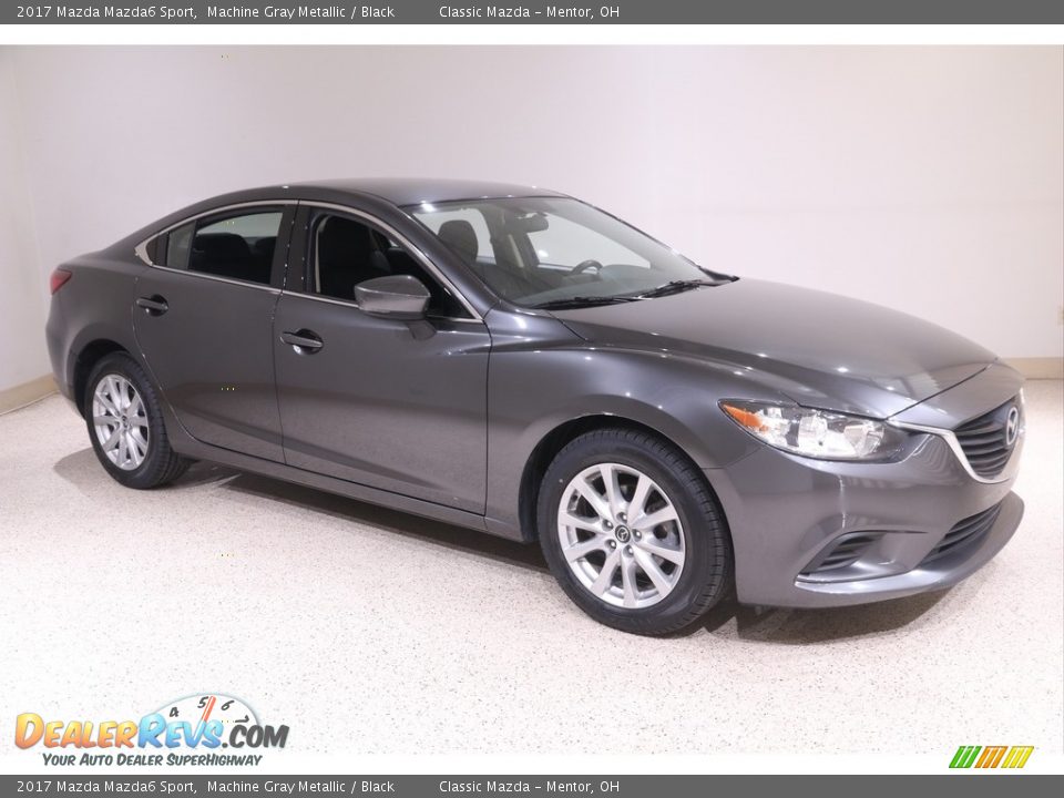 2017 Mazda Mazda6 Sport Machine Gray Metallic / Black Photo #1