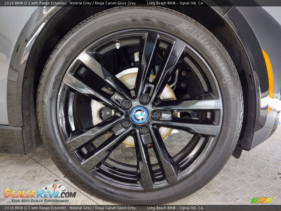 2018 BMW i3 S with Range Extender Mineral Grey / Mega Carum Spice Grey Photo #6