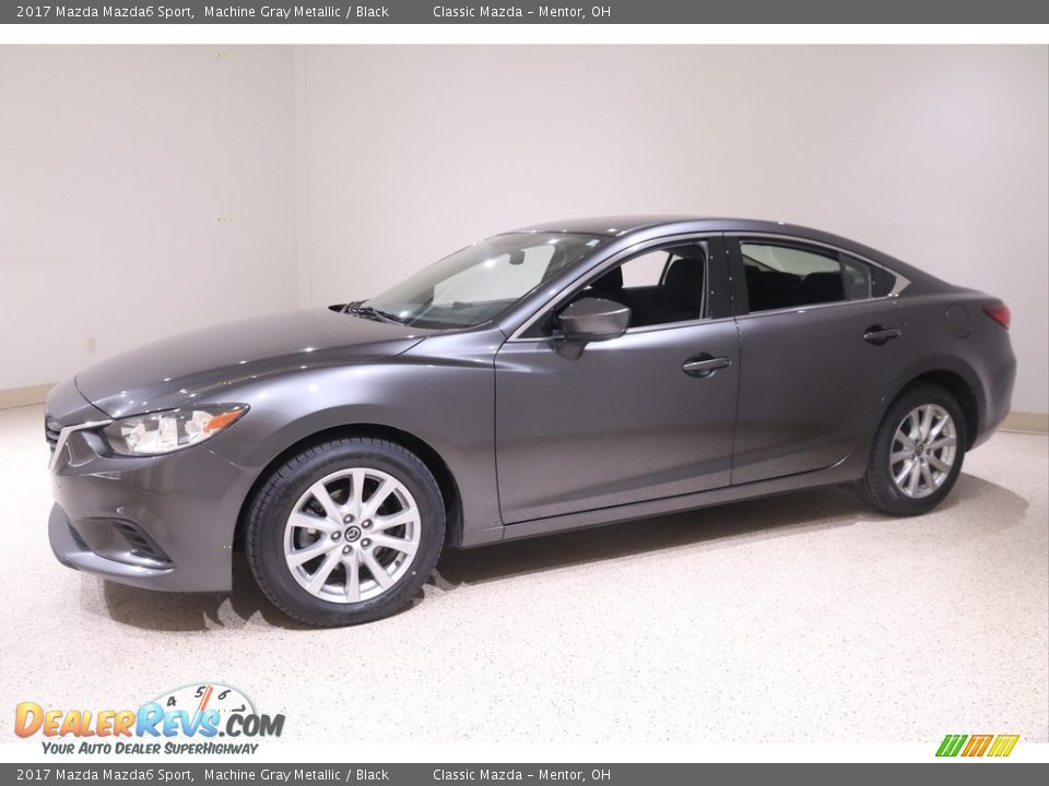 2017 Mazda Mazda6 Sport Machine Gray Metallic / Black Photo #3