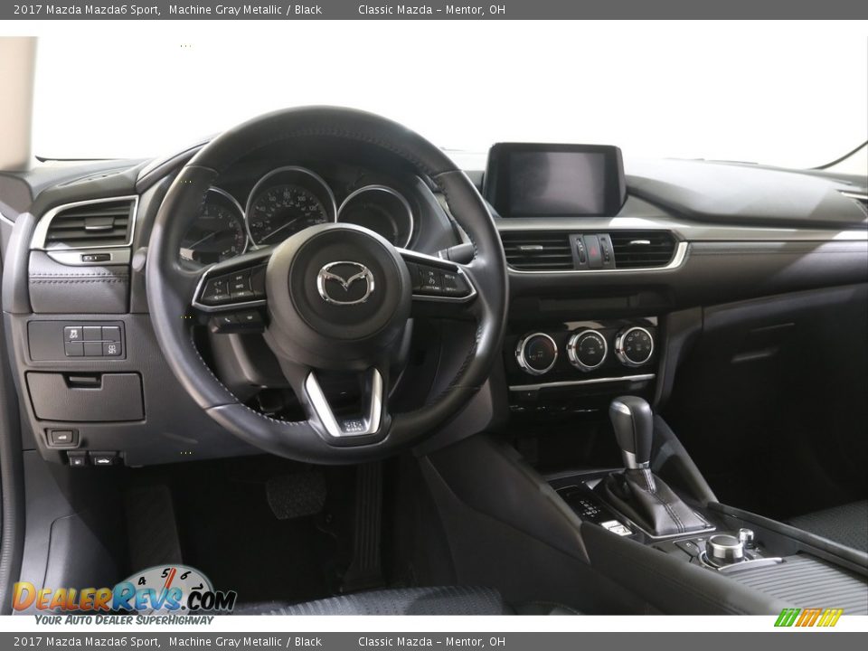 2017 Mazda Mazda6 Sport Machine Gray Metallic / Black Photo #6
