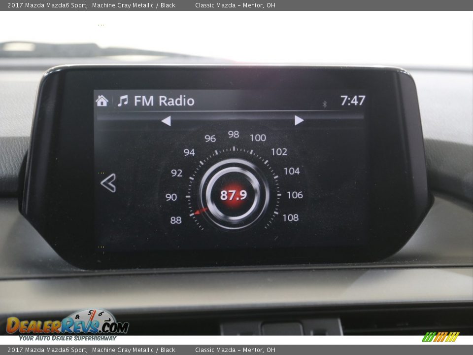 2017 Mazda Mazda6 Sport Machine Gray Metallic / Black Photo #11